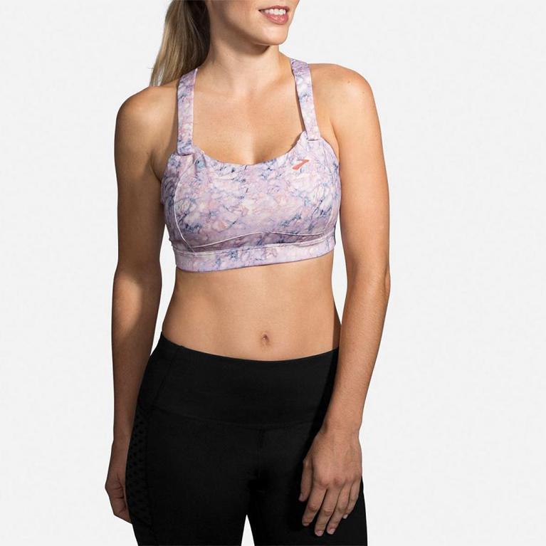 Brooks Women's Juno Sports Running Bra - Multicolor (VEHY60958)